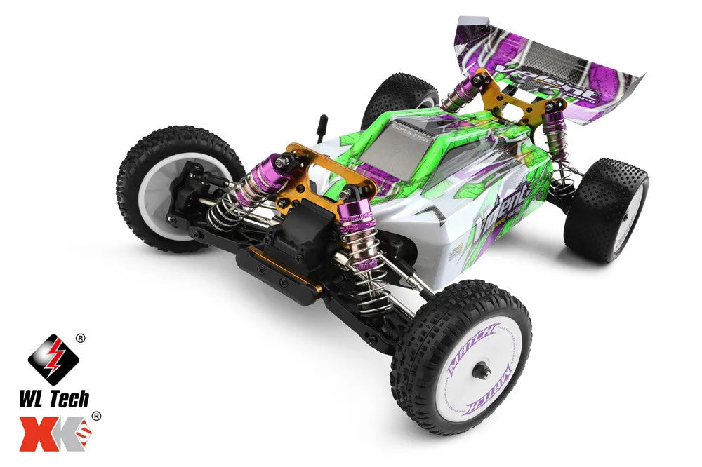 WLtoys XK 104002 1/10 Scale 2.4GHz 4WD Brushless RC Truck - 60km/h High Speed Remote Control Car for Off-Road Climbing & Racing | Perfect for Outdoor Adventures, Backyard Driving & RC Enthusiasts