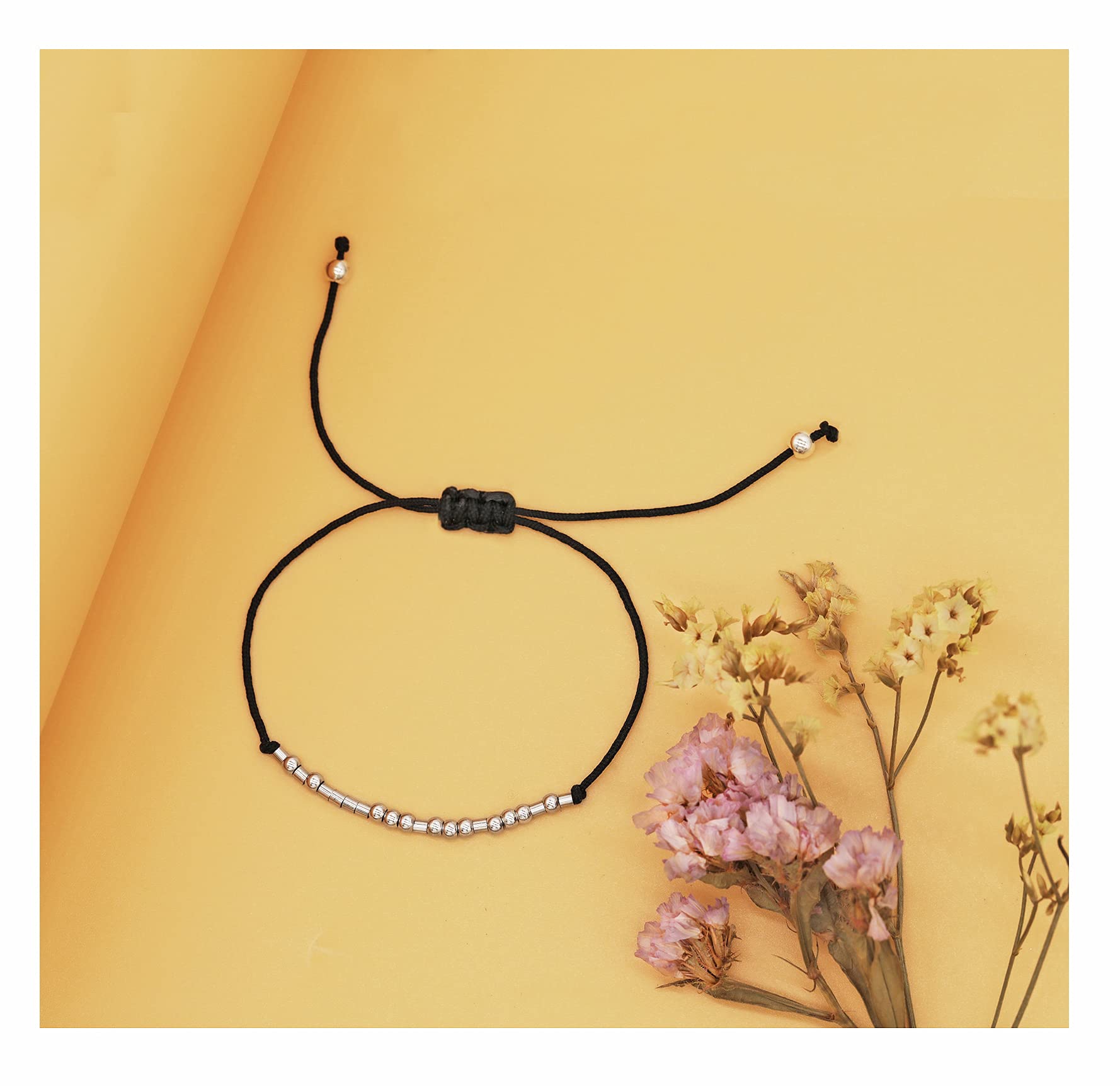 Morse Code Bracelet for Women & Men - Personalized Meaningful Gift with Card for Best Friend, Couple, Sisters, Family - Perfect for Birthdays, Anniversaries & Special Occasions