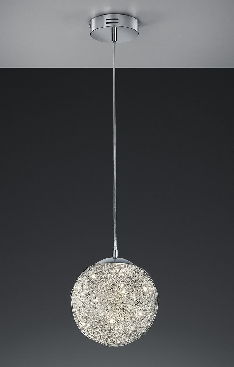 12W Thunder LED Pendant Light - Modern Aluminum Hanging Fixture for Kitchen Island, Dining Room & Bedroom Lighting