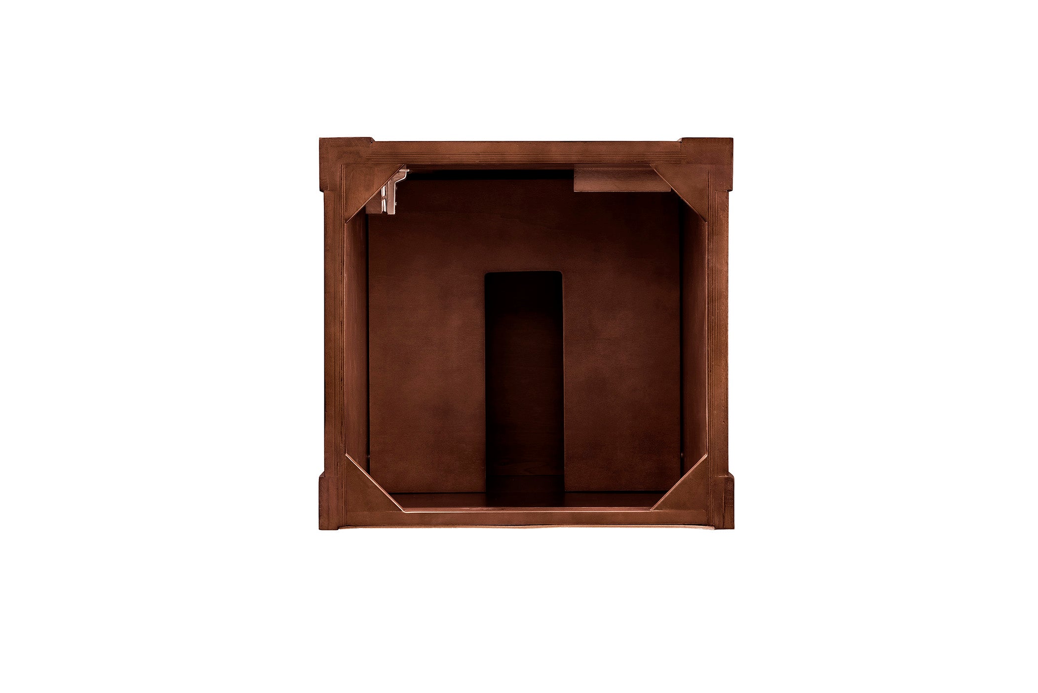 Brookfield 26 Inch Warm Cherry Wood Single Bathroom Vanity with Sink - Perfect for Modern and Traditional Home Bathrooms