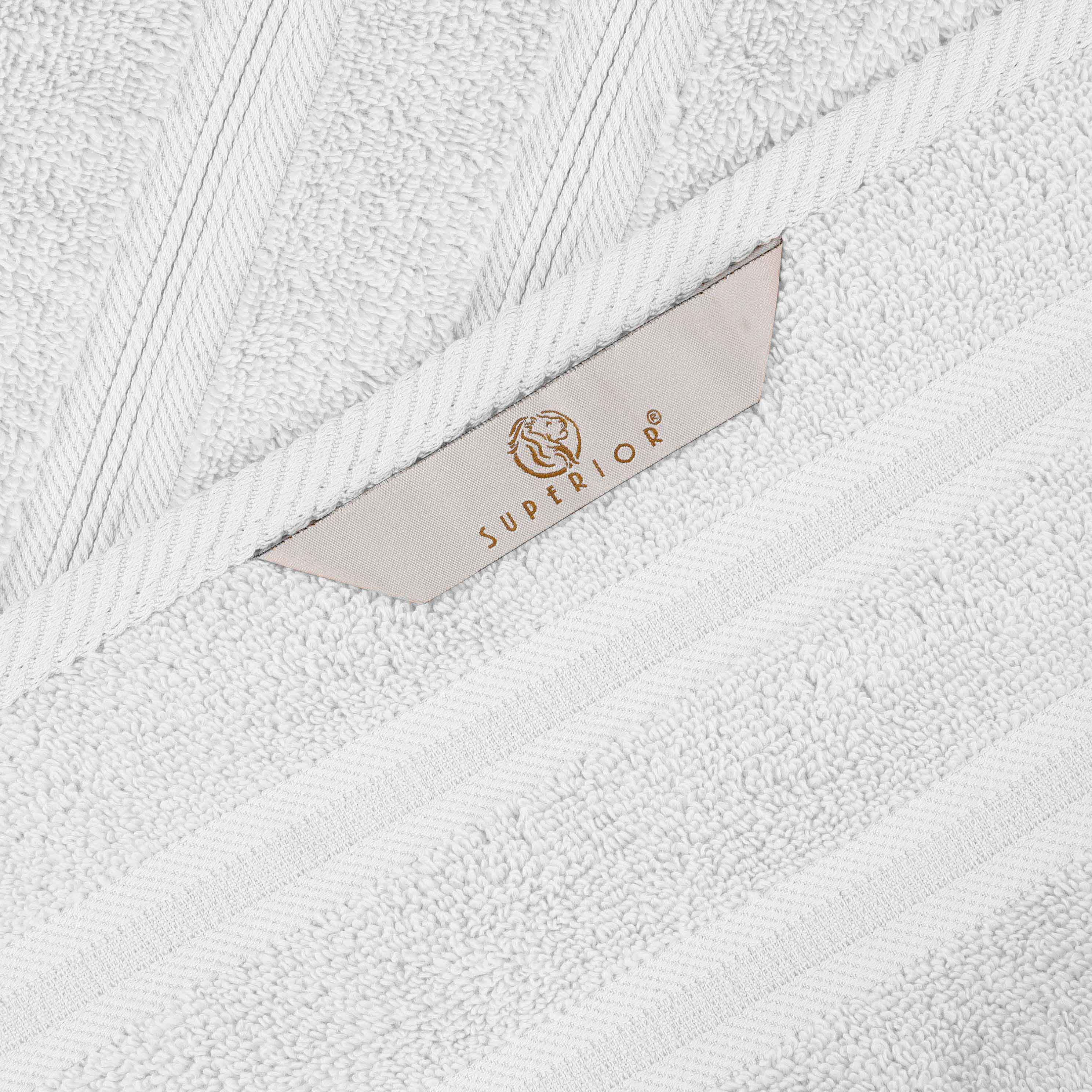 Premium Smart Dry Zero Twist Cotton Bath Towels Set of 2 - Ultra Soft, Absorbent Medium Weight Bath Sheets for Spa, Gym & Luxury Home Use