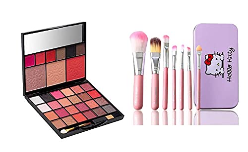Makeup Kit + Brush Set