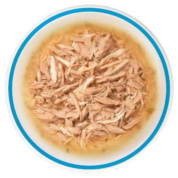 Catit Divine Shreds Tuna with Chicken & Wakame Cat Food Topper - Grain-Free Wet Cat Food Supplement for Picky Eaters - Perfect for Enhancing Dry Food or as a Tasty Treat
