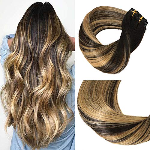 Natural Black Mixed Blonde