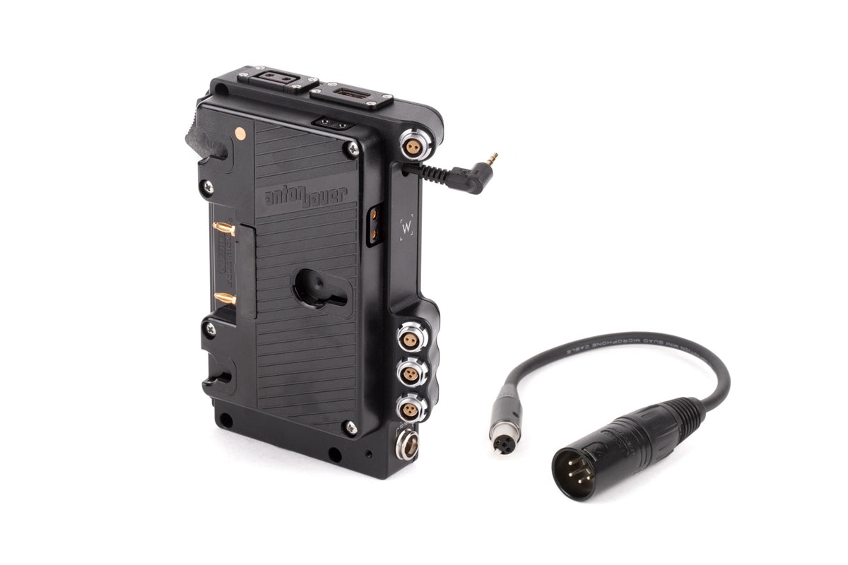 D Box® Battery Plate for Blackmagic URSA Mini, URSA Mini Pro & 12K Cameras - Gold Mount Power Solution for Professional Filmmaking & Live Streaming