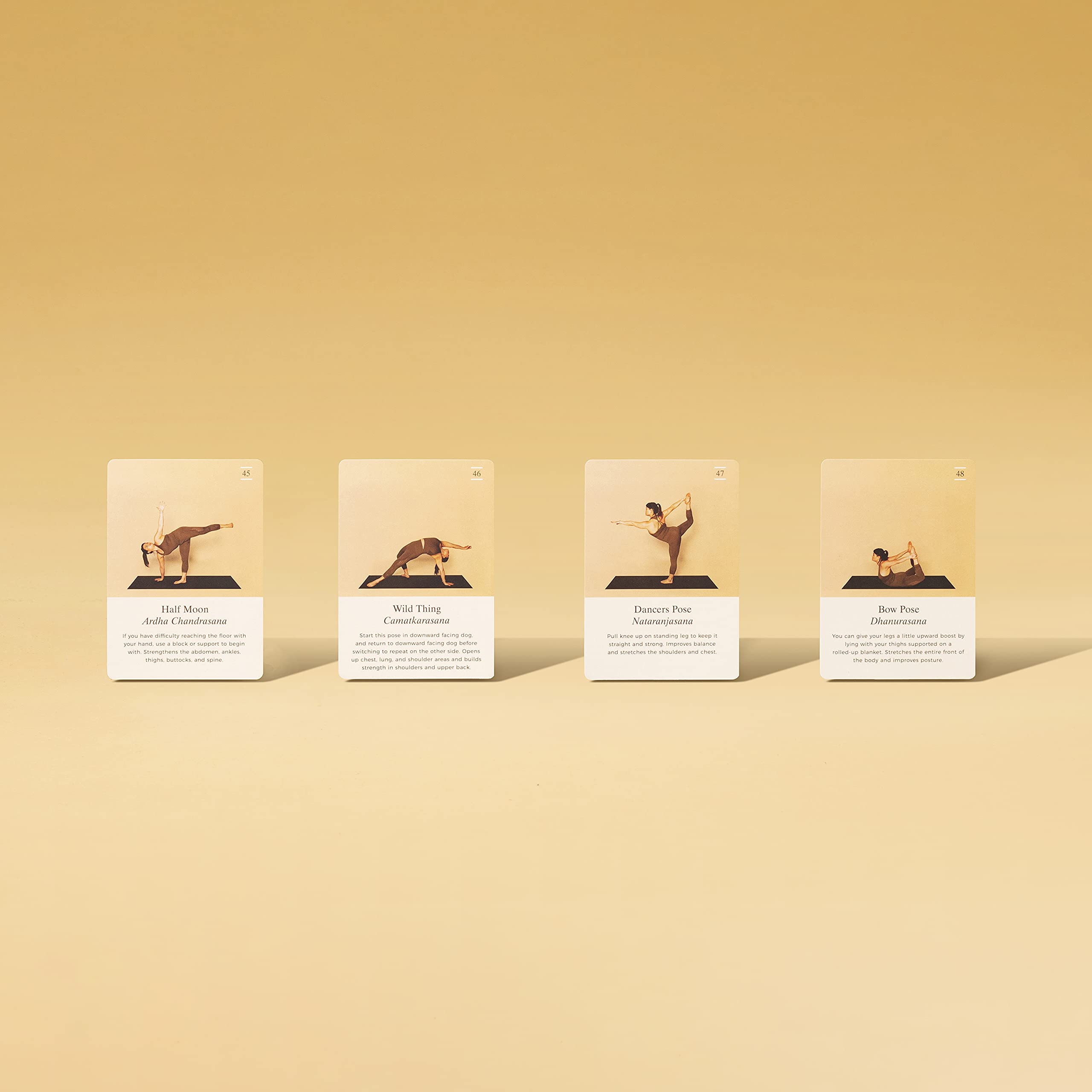 Mindfulness & Yoga Cards for Beginners - 52 Card Deck with Poses, Meditation Activities & Self-Care Practices | Perfect Yoga Gift Set for Mindfulness Training, Home Workouts, and Stress Relief