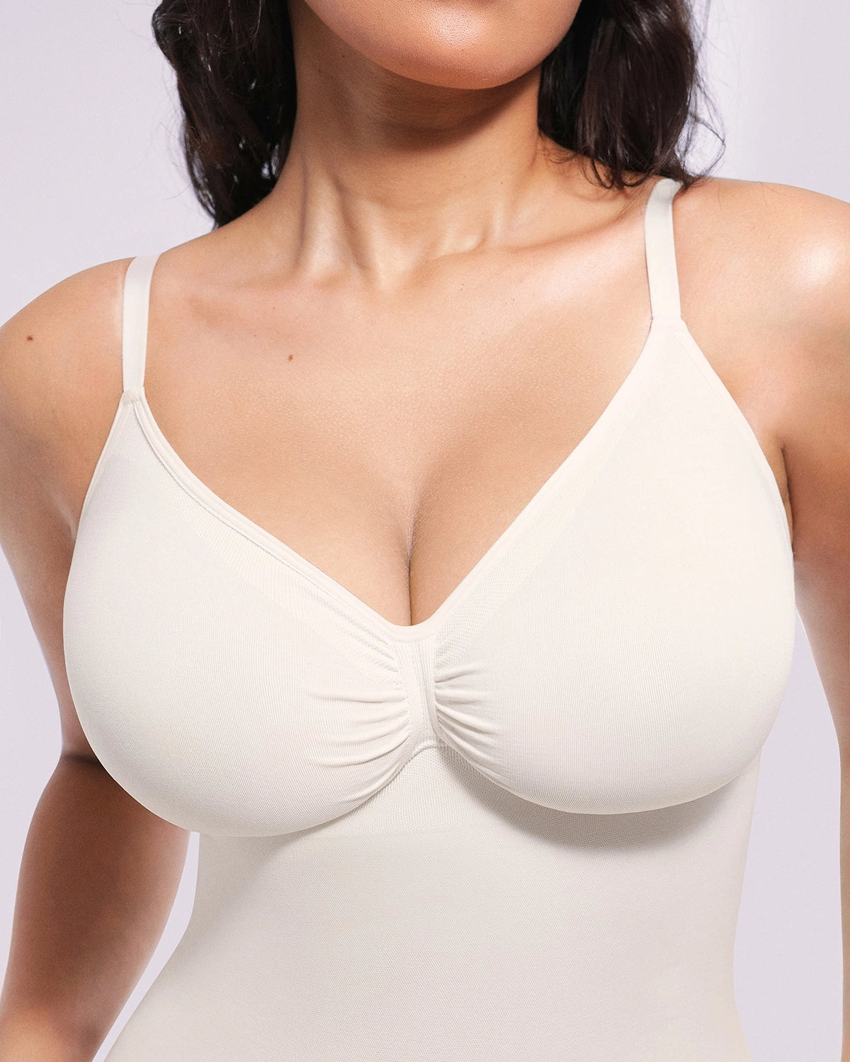 OceanHug™ Eco-Friendly Oyster Shell Relaxed Cami Top - Sustainable Women's Beachwear for Casual Outings & Summer Vacations