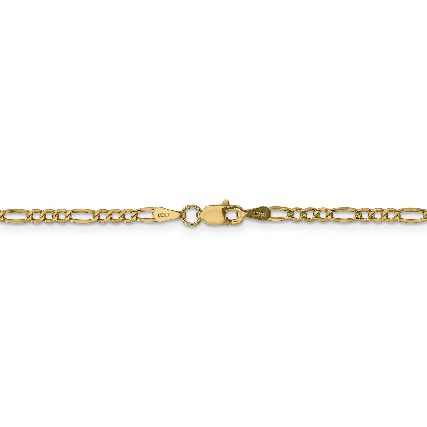 14K Yellow Gold Lightweight Figaro Chain Necklace, Bracelet or Anklet - Dainty Jewelry for Women, Men - Perfect for Everyday Wear, Gifts & Special Occasions