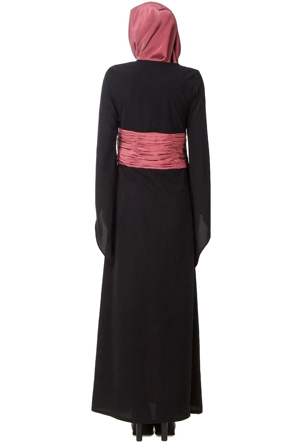 Anwara Abaya - Elegant Muslim Women's Prayer Dress - Perfect for Prayer, Mosque, and Special Occasions