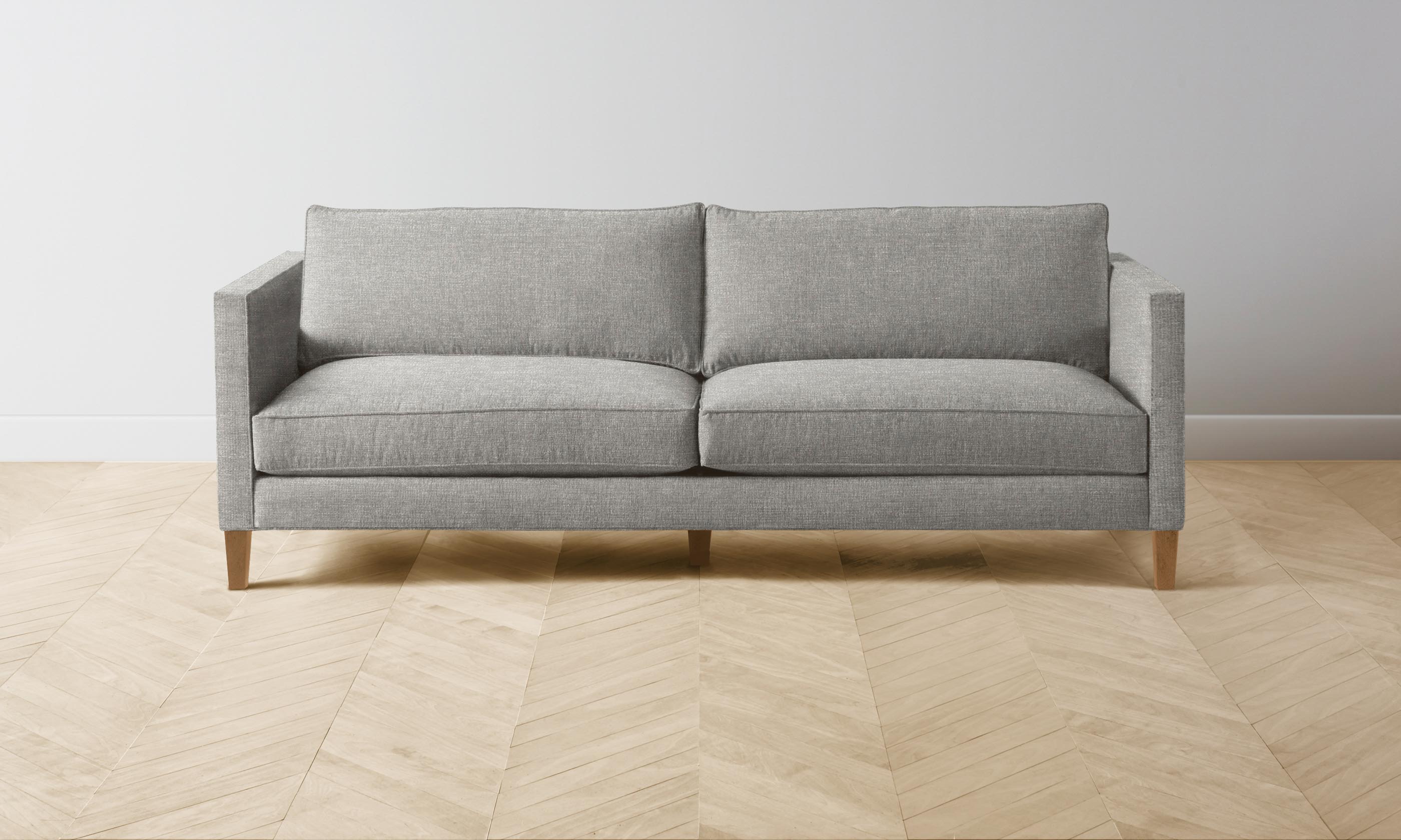 Premium Crosby Sectional Sofa in Merino Granite Fabric - Modern Comfort for Living Room, Lounge & Family Gatherings