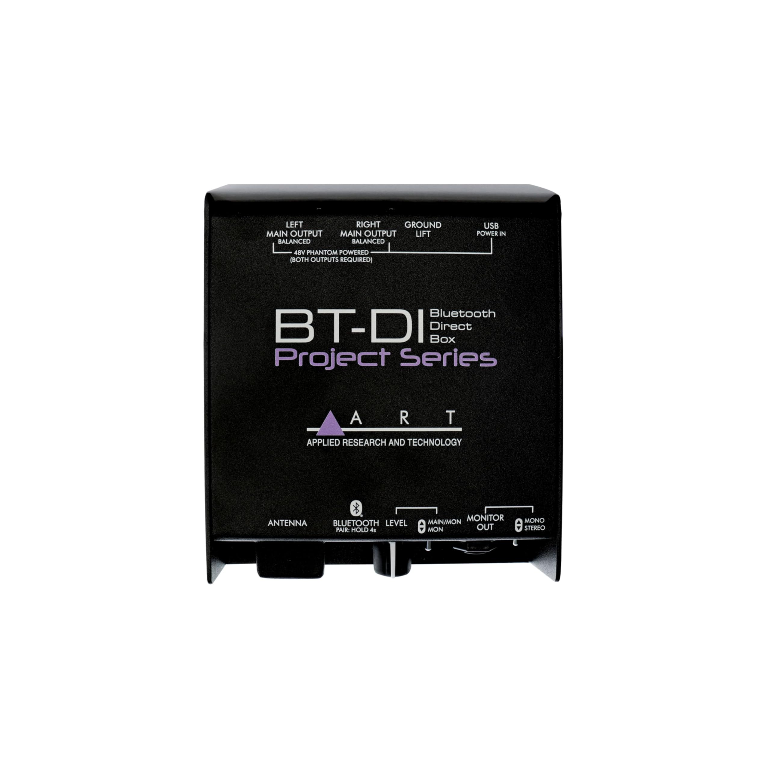 ART BT-DI Bluetooth Direct Box - Professional Audio Interface for Guitar, Bass & Keyboards | Wireless Connectivity for Live Performances & Studio Recording