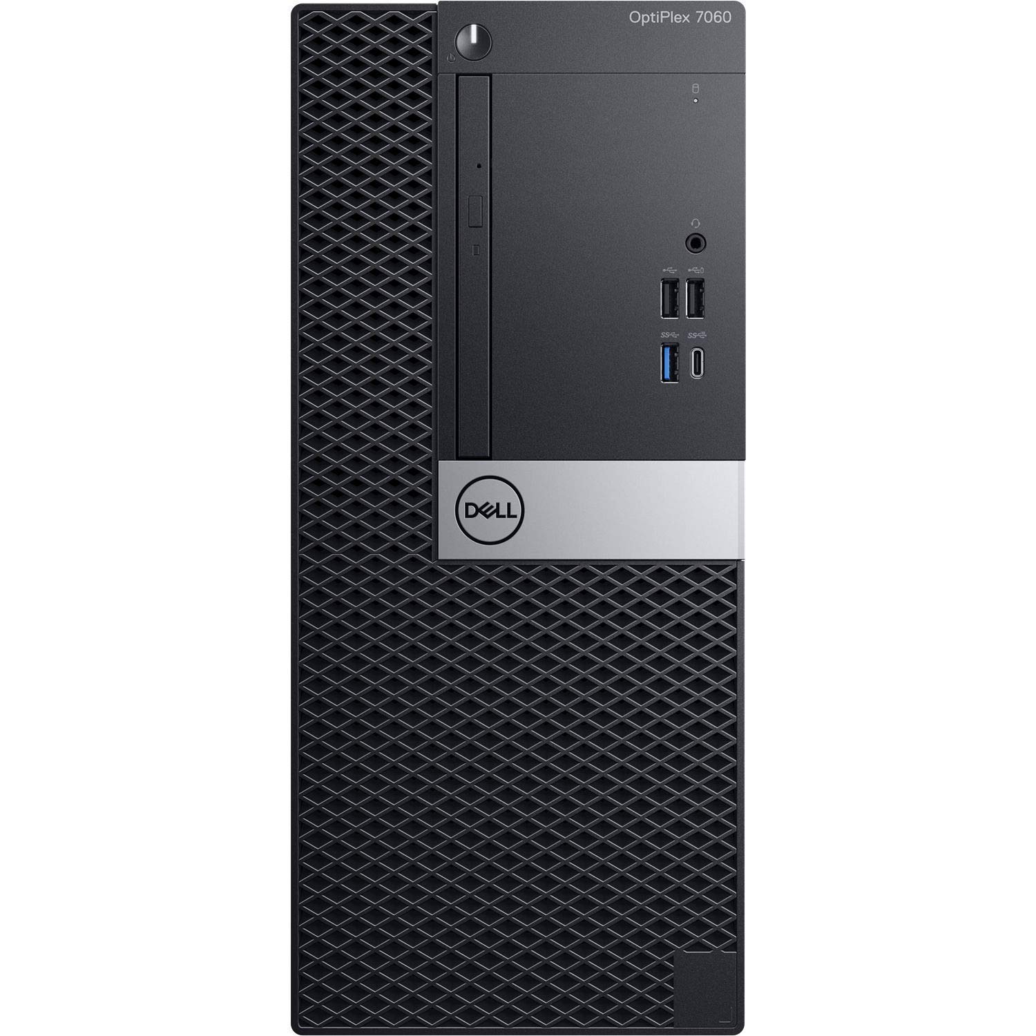 Refurbished Dell Optiplex 7060 Mini Tower PC - Intel Core i3-8300 Quad-Core 3.7GHz, 12GB DDR4 RAM, 16GB Optane Memory, 256GB SSD + 1TB HDD, DVD Drive, Windows 10 Pro - Perfect for Home Office, Business Workstations & Everyday Computing