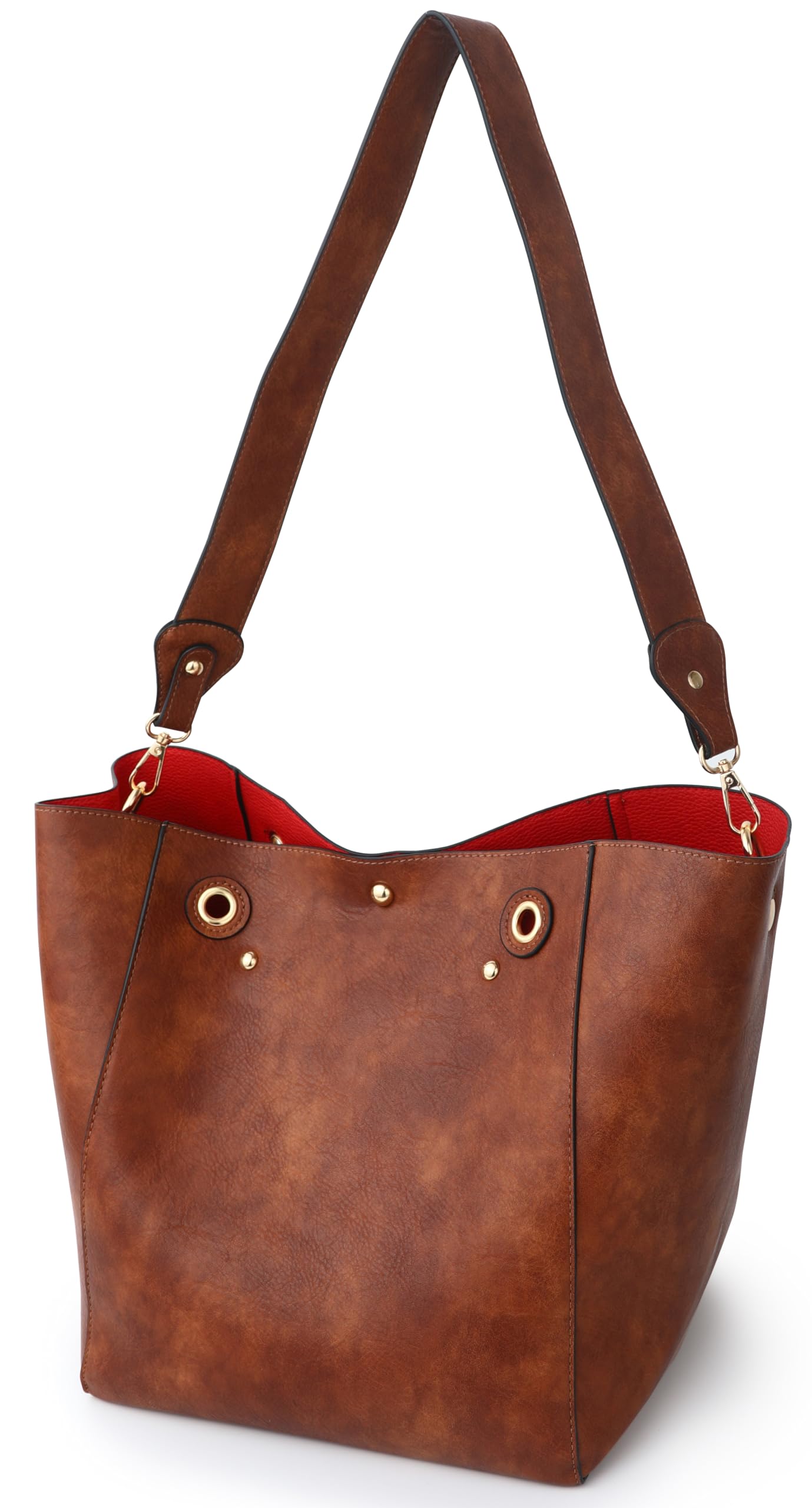 SQLP Large Work Tote Bag for Women - Stylish Designer Purse & Spacious Handbag, Big Bucket Bag for Office, Travel & Daily Use | Durable Crossbody Bag for Professional Women & Commuters