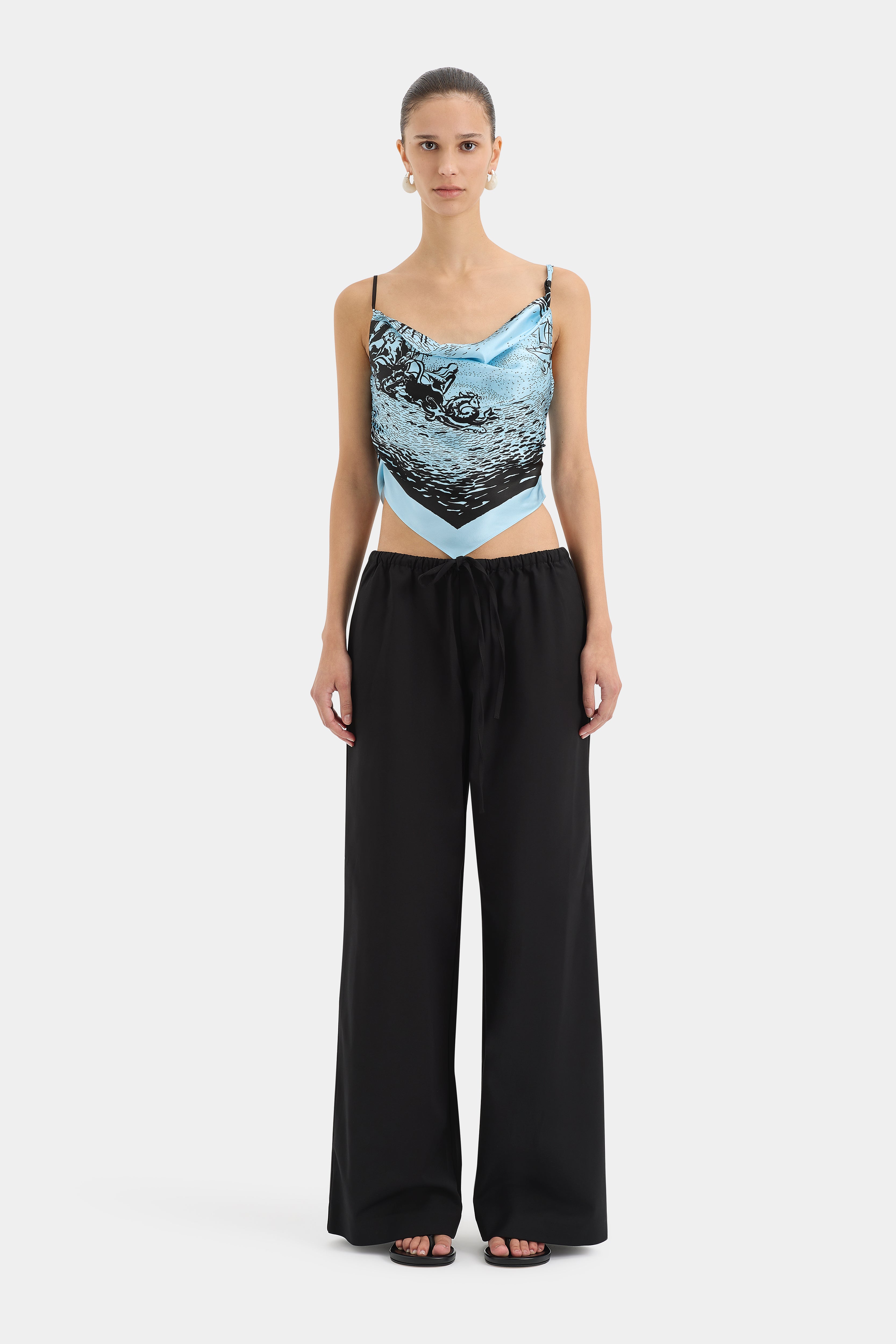 Dreamwood Scarf Cami - Soft & Stylish Women's Layering Top for Casual Wear, Date Nights & Office Outfits | Breathable & Comfortable Fashion Essentials