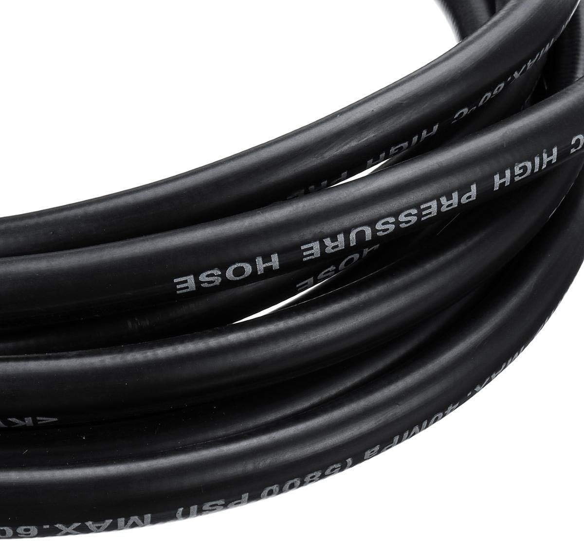 15M 3/8 Inch Quick Release High Pressure Hose - 40MPa Heavy Duty Washer Hose for Power Cleaning, Car Washing, and Outdoor Cleaning Tasks