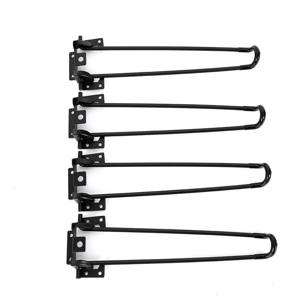 Black Hairpin Table Legs 18.5