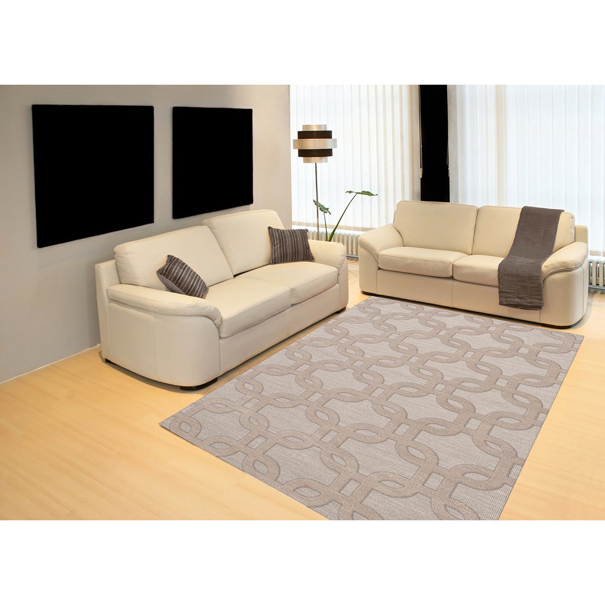Dalyn Rugs Dover DV7 Area Rug 12x18 Feet - Neutral Putty Color for Living Room, Bedroom & Office | Soft & Durable Floor Covering