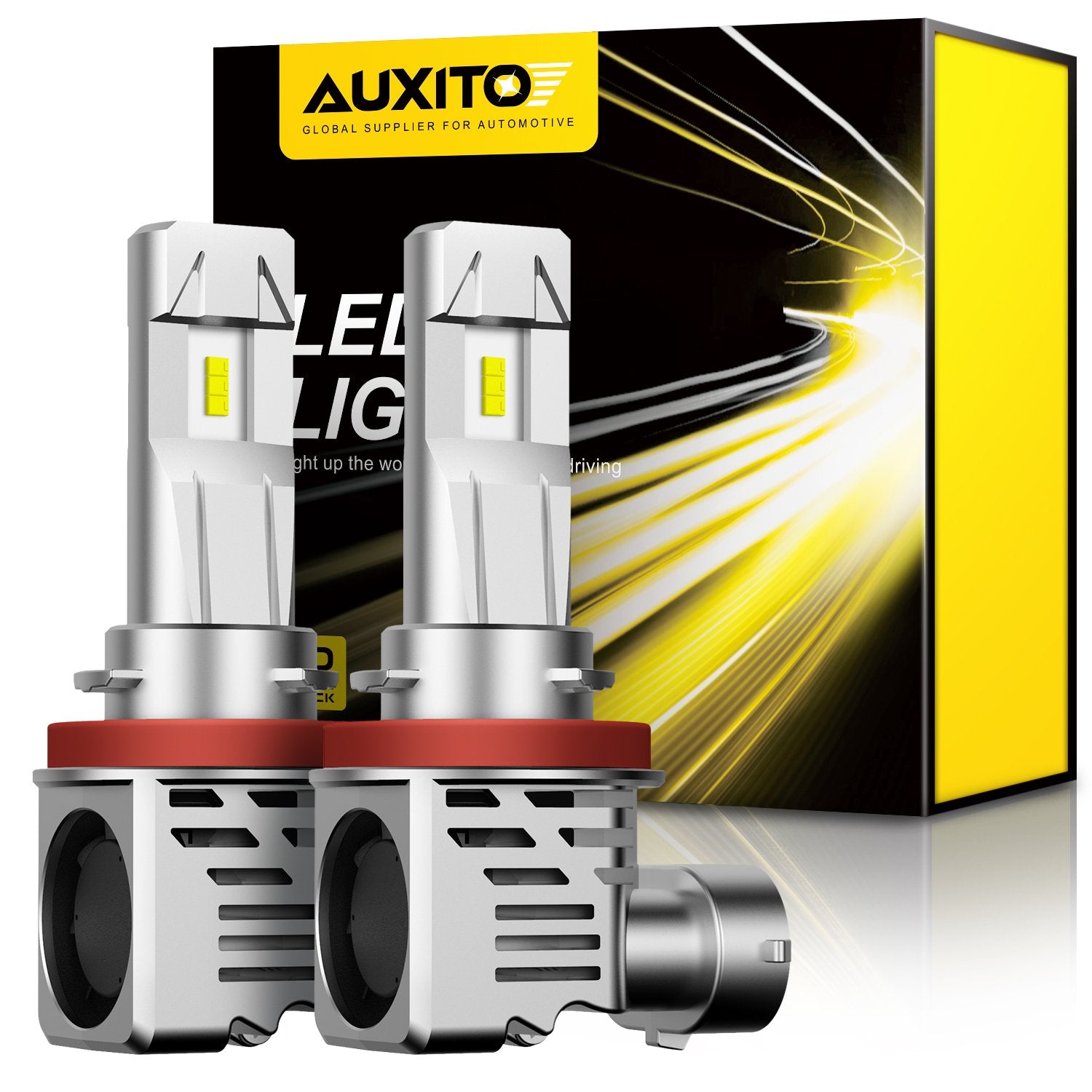 12-Pack Toyota Camry LED Headlight Bulbs - Super Bright 6000K White Light - H11 9005 9006 Compatible - Perfect for Night Driving & Foggy Conditions