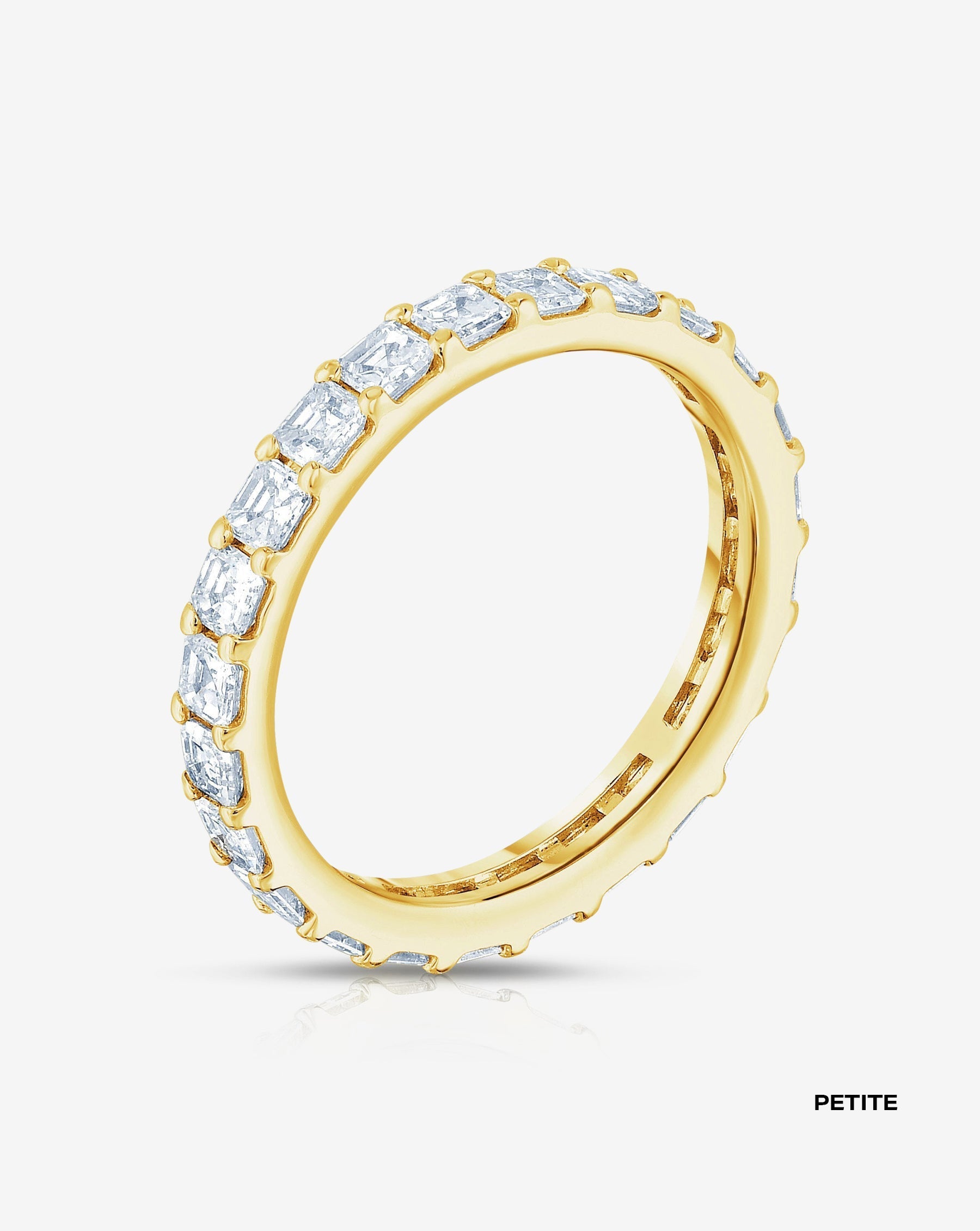 Exquisite Asscher Cut Diamond Eternity Band for Women - Perfect for Weddings, Anniversaries & Special Occasions