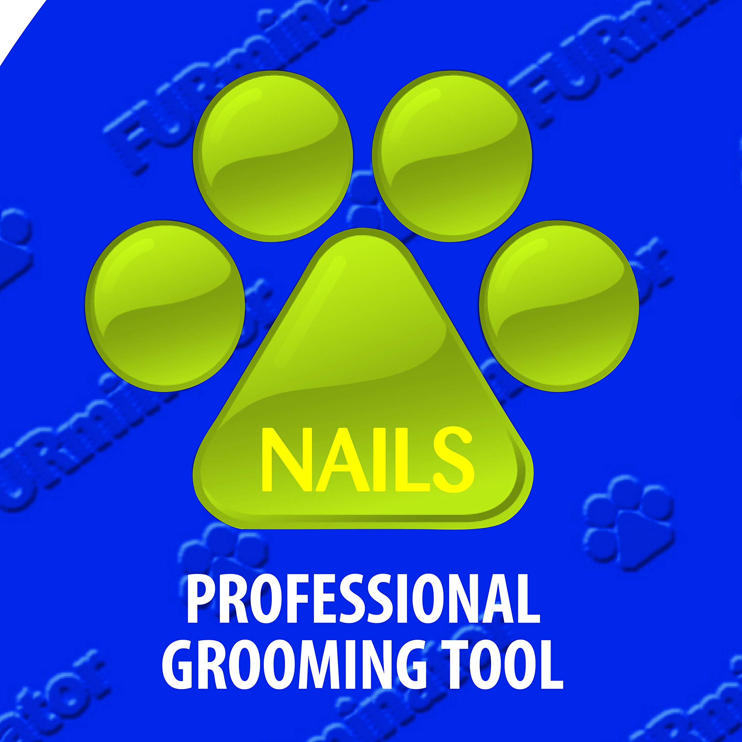 Furminator Professional Pet Nail Grinder - 8 Inch Gray Dog & Cat Nail Trimmer for Safe & Easy Grooming at Home | Perfect for Small to Large Breeds