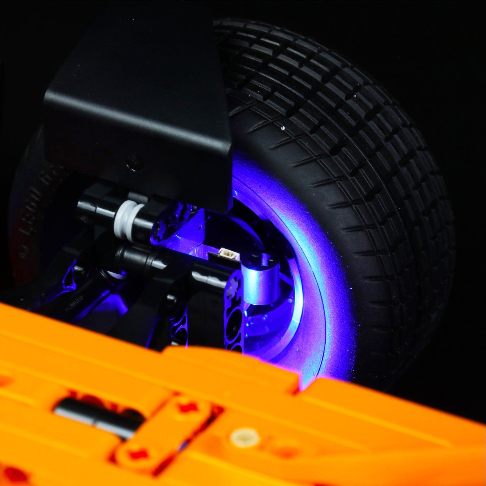 LEGO Technic McLaren Formula 1 Race Car 42141 Light Kit - Upgrade Your Model with Realistic LED Lighting for Display & Nighttime Racing Scenes