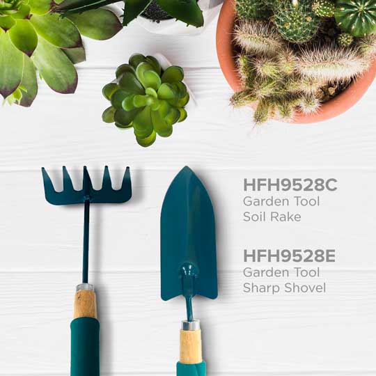 Premium 6XL 35CM Sharp Garden Shovel with Soft Grip Handle (HFH9528E) - Ideal for Digging, Planting & Landscaping in Your Backyard