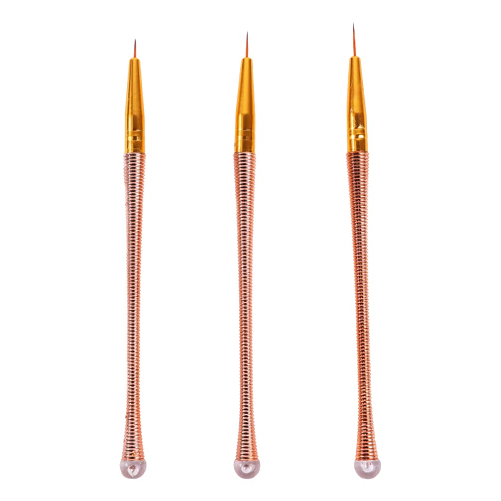 OSALADI 3-Piece Nail Art Dotting Pen Set - Professional Dotting Tools for Manicure, Nail Design & DIY Nail Art - Perfect for Salon, Home Use & Nail Art Beginners