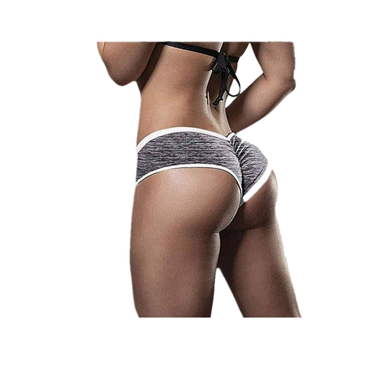 Fankle Women's High-Waisted Booty Lifting Yoga Shorts - Sexy Workout Running Leggings, Solid Color Fitness Shorts for Gym, Yoga & Casual Wear
