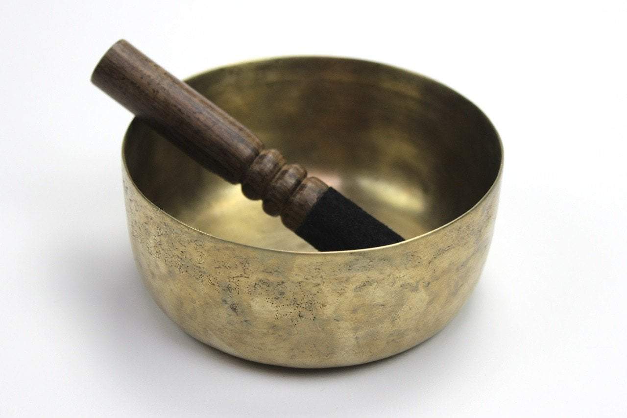 5 Inch Root Chakra 258Hz Singing Bowl for Meditation, Yoga & Healing - Handcrafted Sound Therapy Instrument for Stress Relief & Energy Balancing