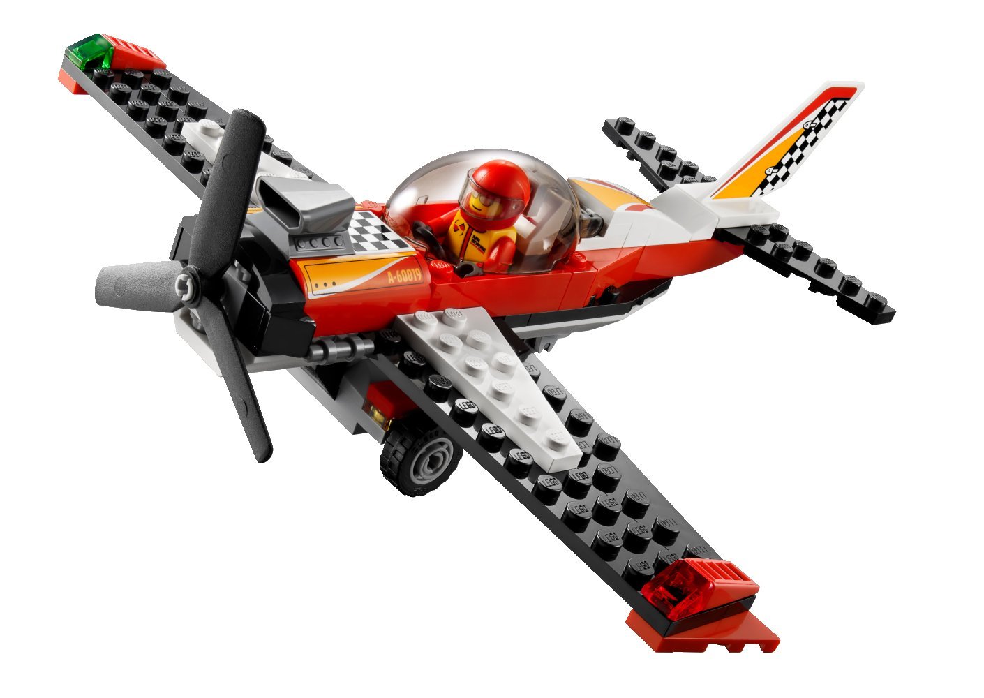 LEGO City 60019 Construction Set – Airplane Toy Building Kit for Kids – Creative Play & STEM Learning – Perfect for Birthday Gifts & Aviation Enthusiasts