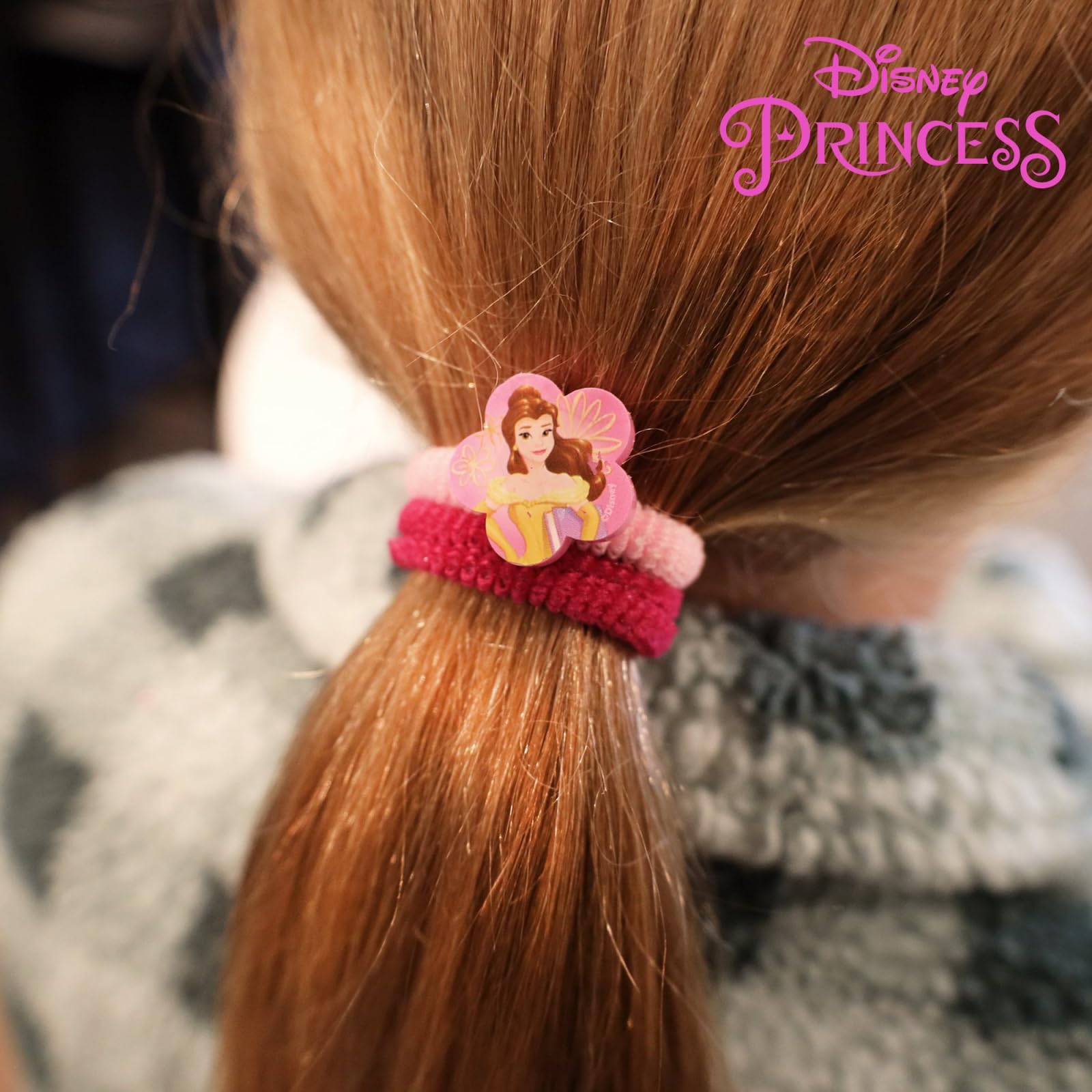 Disney Princess Hair Accessories Gift Set - 13-Piece Hair Bands & Clips for Girls | Perfect for Birthday Parties, Dress-Up & Princess-Themed Events