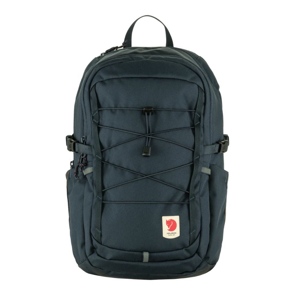 Fjallraven Skule 20L Backpack - Lightweight Water-Resistant Daypack for School, Travel & Hiking | Navy Blue Outdoor Backpack for Men & Women