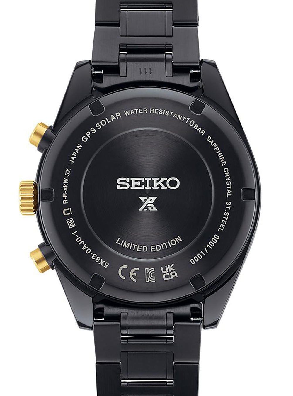 Seiko Prospex Speedtimer GPS Solar Dual Time Chronograph Watch - 100th Anniversary Limited Edition SBED013 / SSH169 - Made in Japan JDM - Perfect for Travel, Sports & Luxury Collectors