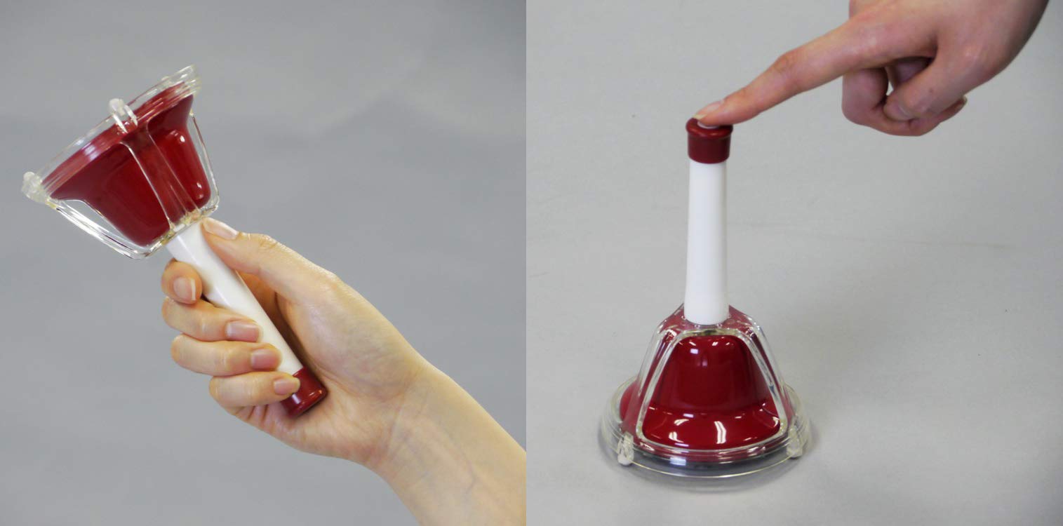 Zenon CBR-20T Hand/Touch Operated Music Bell with 20 Unique Sounds - Perfect for School Classrooms, Orchestras & Music Education