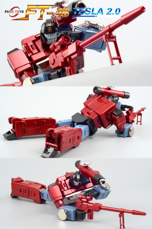 Fans Toys FT 46 Tesla 2.0 Transformers Action Figure Collectible Model - Perfect for Display, Gifts & Transformers Fans Collection
