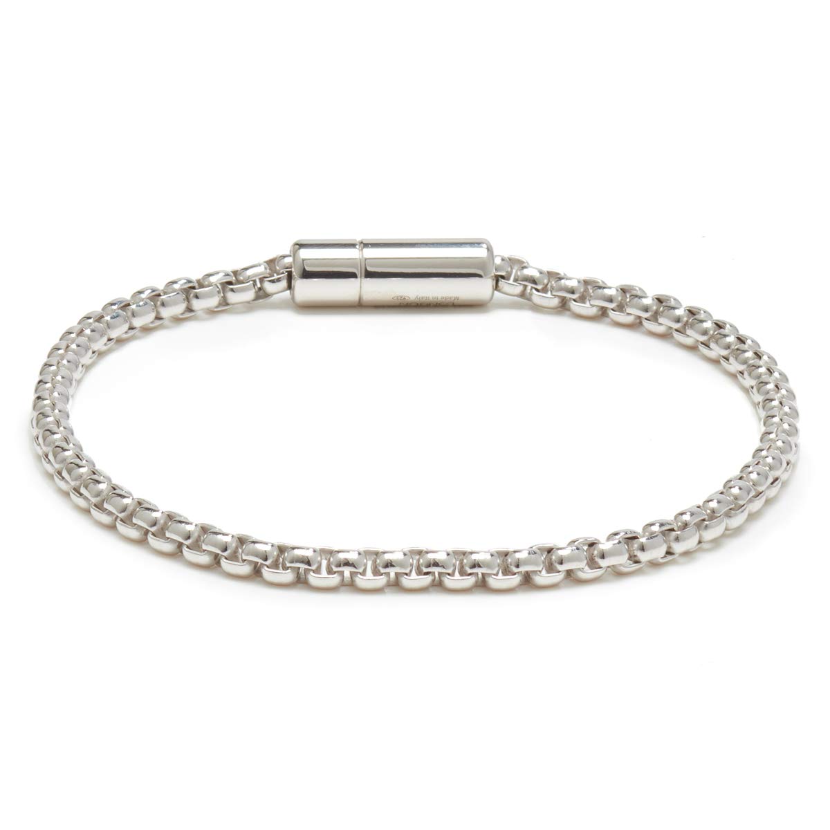 Men's Classic Sterling Silver Box Chain Bracelet - Durable & Stylish Jewelry for Everyday Wear, Gifts & Special Occasions