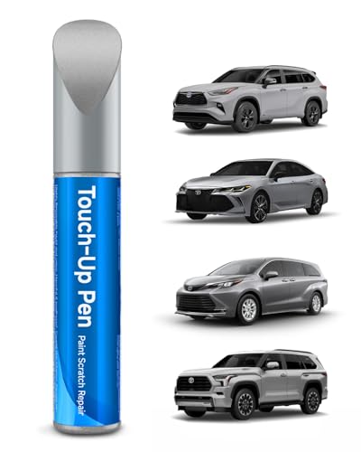 Celestial Silver Metallic(1J9) compatible with Avalon-models/Camry-models/Highlander-models/Sequoia/Sienna-models/Tacoma/Tundra/Venza