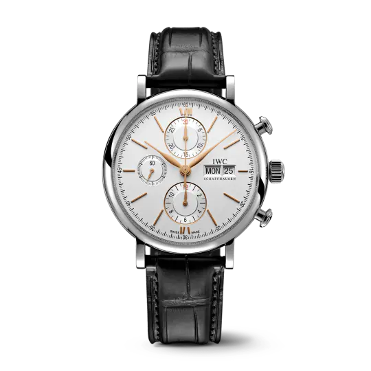 Portofino Chronograph Men's Watch - Luxury Swiss Automatic Timepiece for Business & Formal Occasions