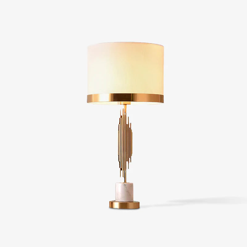 Modern Luxury Marble Desk Lamp - Elegant Home Office Lighting for Study, Reading & Workspace Decor