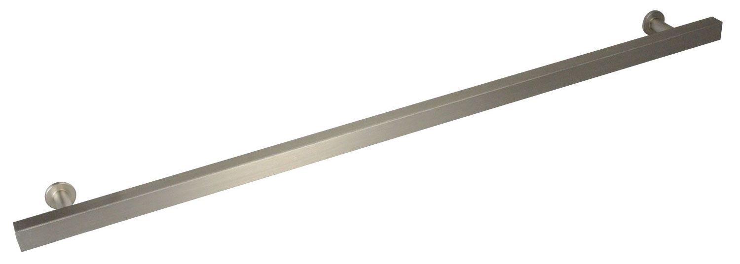 Brushed Nickel T-Bar Drawer Pulls - Cabinet Handles for Kitchen, Bathroom & Furniture - Modern Hardware for Drawers & Cabinets - Easy Installation & Durable Finish