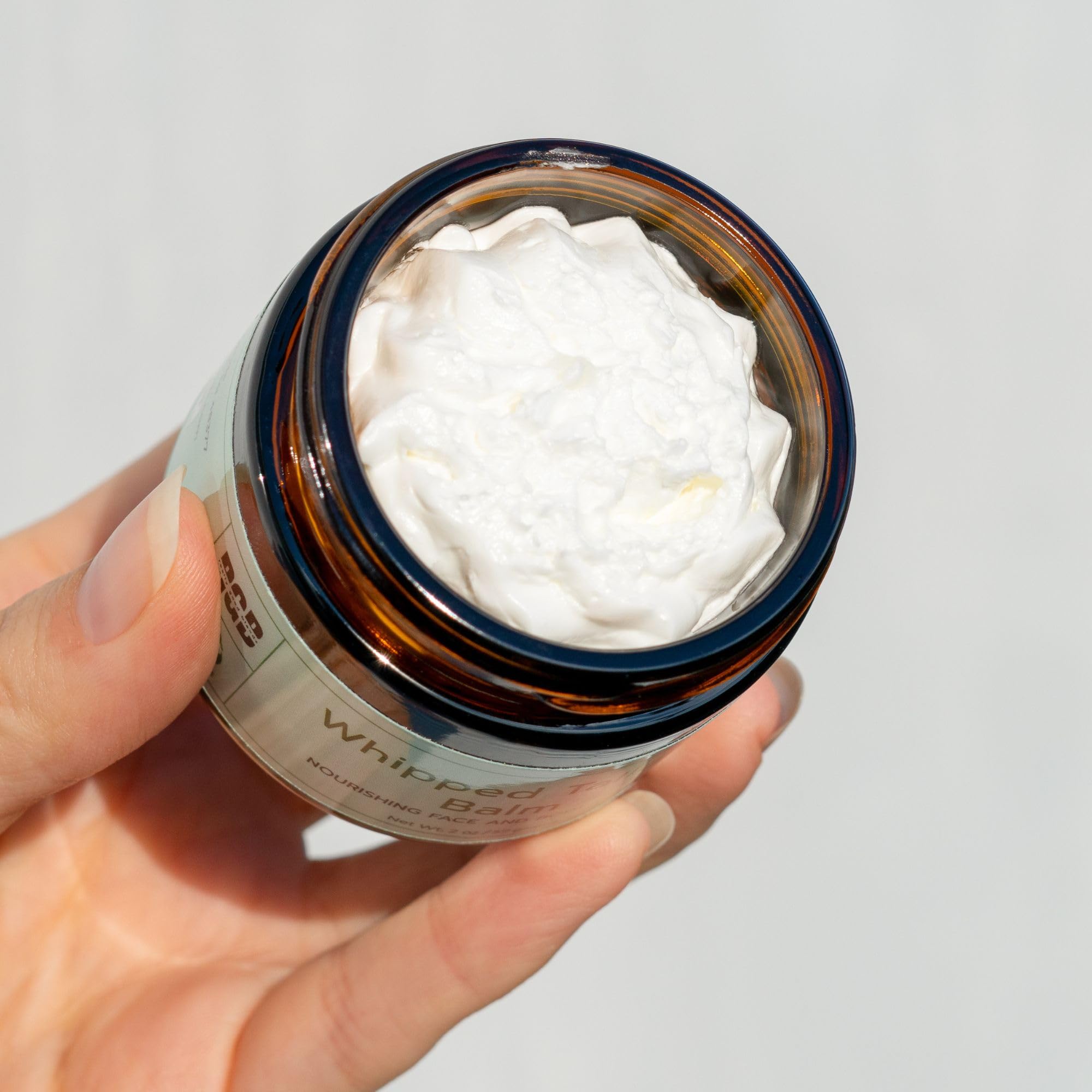 Organic Grass-Fed Beef Tallow Balm for Skin - 100% Natural Whipped Body Butter with Jojoba Oil & Calendula | Herb-Infused & Unscented Face Cream, Moisturizer & Body Lotion (2 oz) | Perfect for Dry Skin, Eczema & Sensitive Skin Care Routine