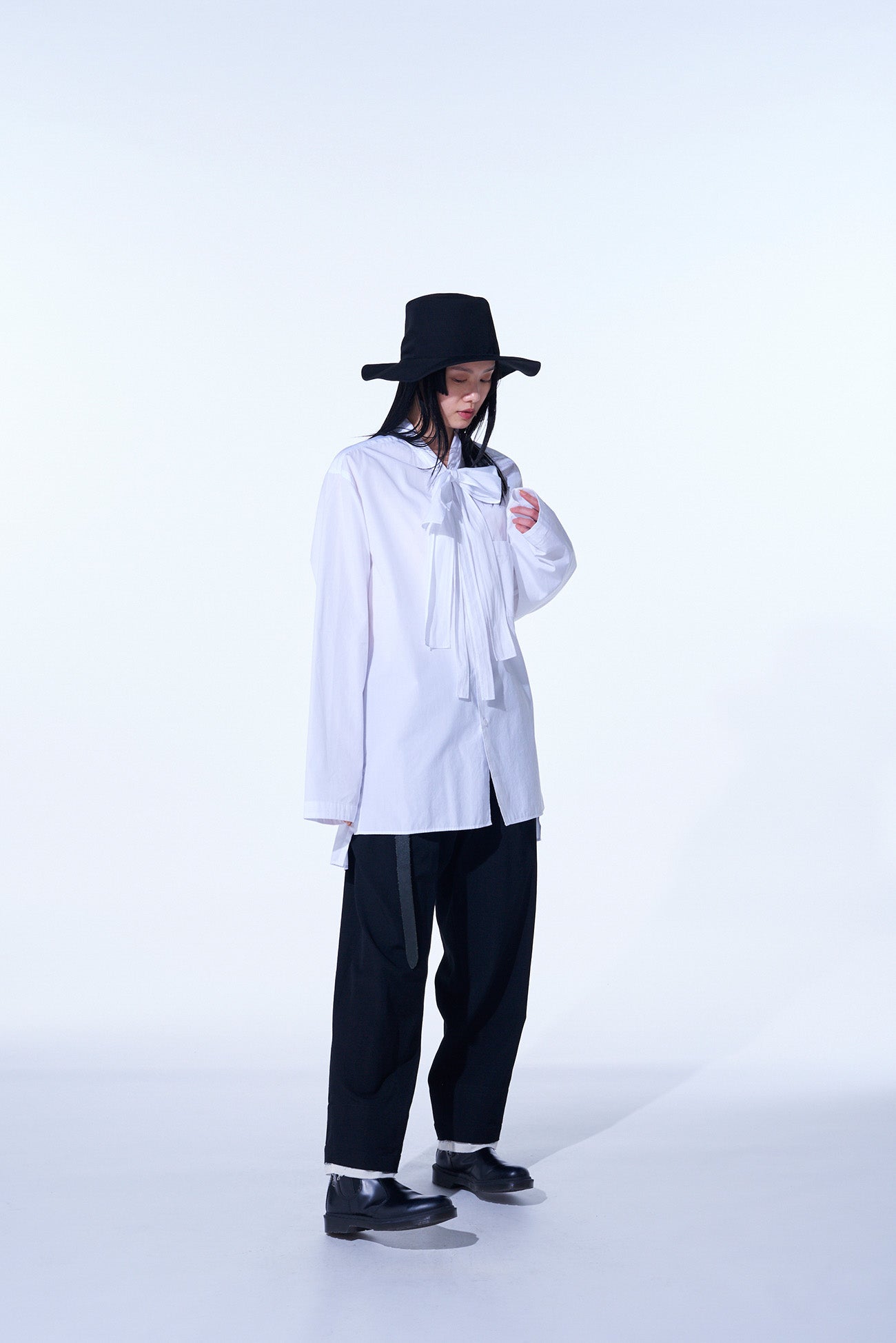 Stylish Cotton Broadcloth Bow Collar Shirt for Women - Elegant Office & Casual Wear | Perfect for Work, Dates & Special Occasions