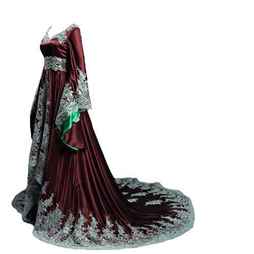 High Low Burgundy and Mint