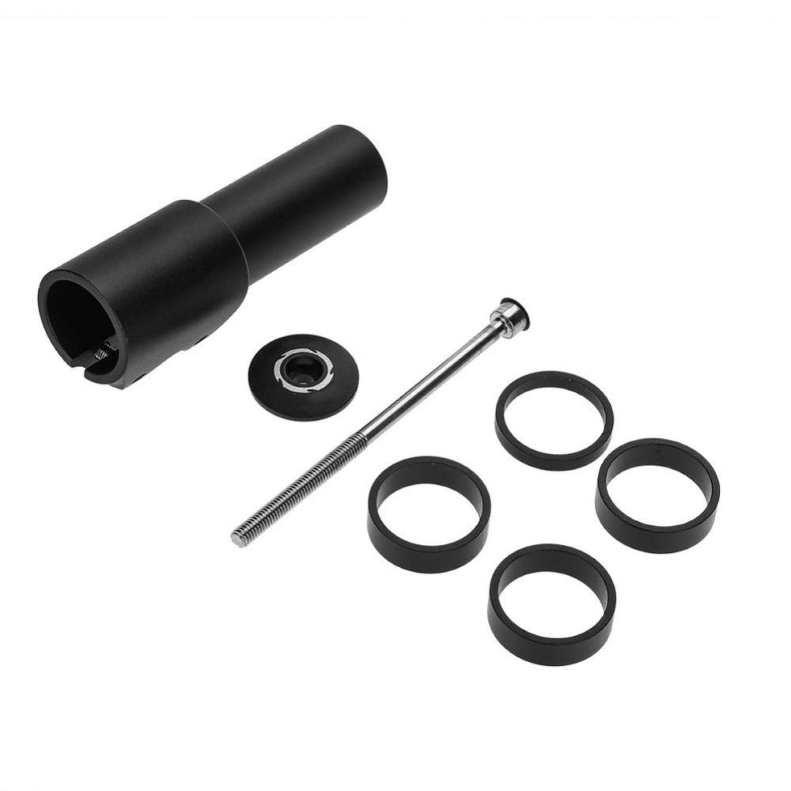 Cyrank Aluminum Alloy Bike Stem Riser Adapter - 31.8mm Handlebar Extender for Mountain Bikes & Road Bikes - Adjustable Height Bicycle Stem for Comfortable Riding (Perfect for Trail, Commuting & Urban Cycling)