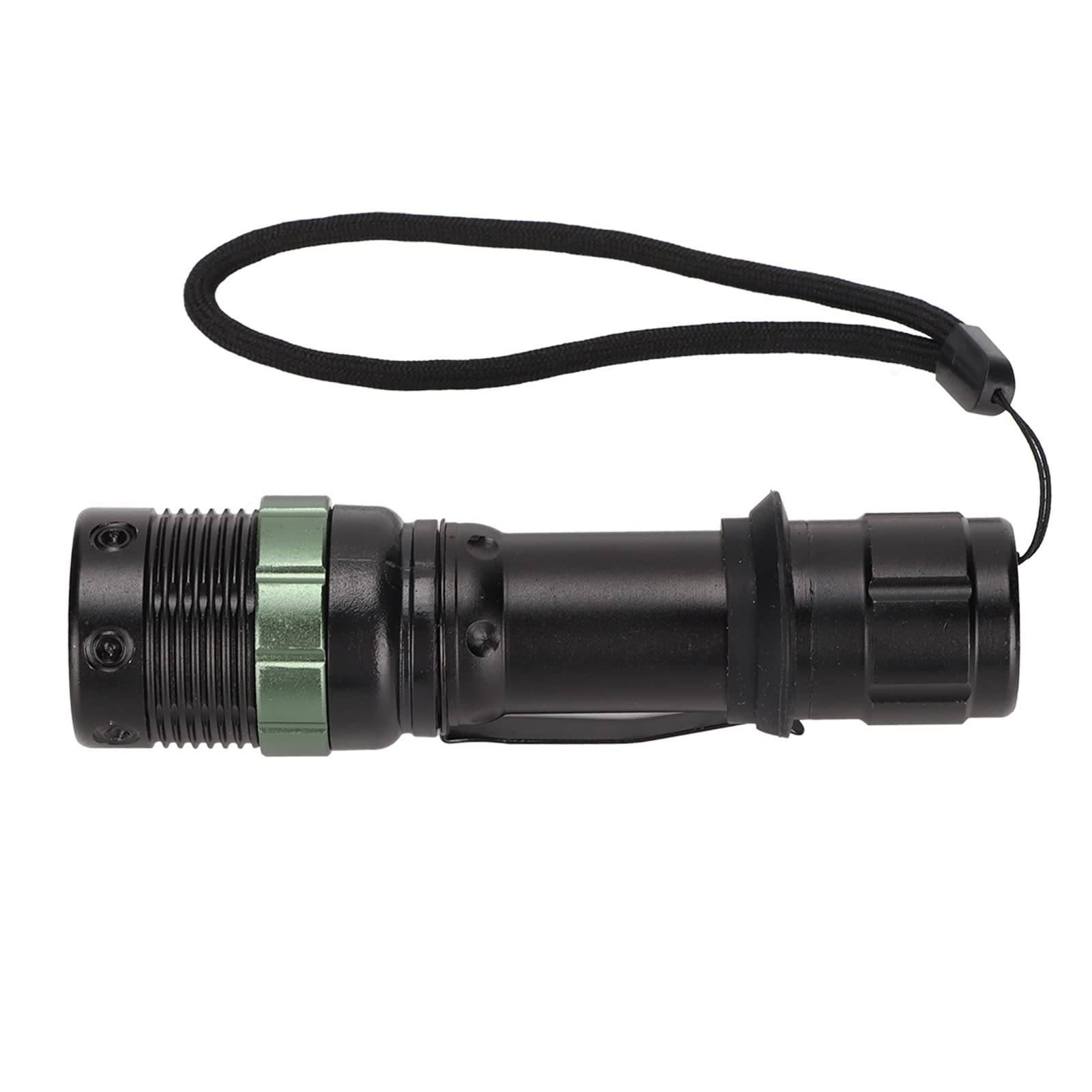 Tactical Flashlight, Rechargeable Pocket Flashlight with Zoomable Focus & High Temperature Protection - Perfect for Camping, Hiking, Emergency Kits & Outdoor Adventures