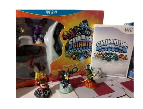 Skylanders Giants Starter Pack for Nintendo Wii U - Action Adventure Game with Interactive Figures | Perfect for Family Game Nights and Kids' Entertainment