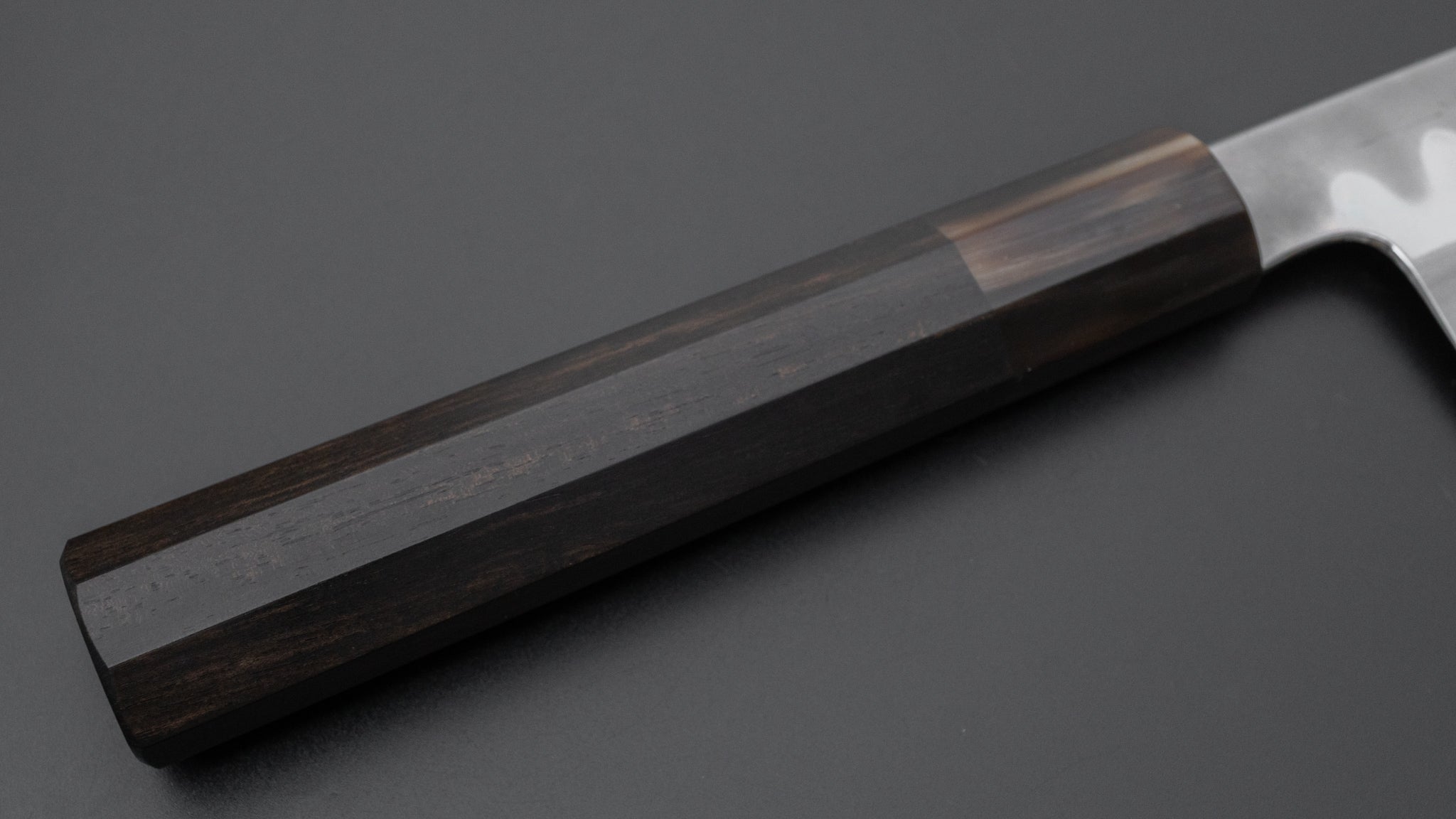 Hitohira Togashi Kyuzo White #1 Hakumon Mizu Honyaki Gyuto 240mm Japanese Chef Knife with Taihei Ebony Handle (#072/Saya) - Premium Kitchen Knife for Professional Chefs & Home Cooking, Perfect for Slicing, Dicing & Precision Cutting