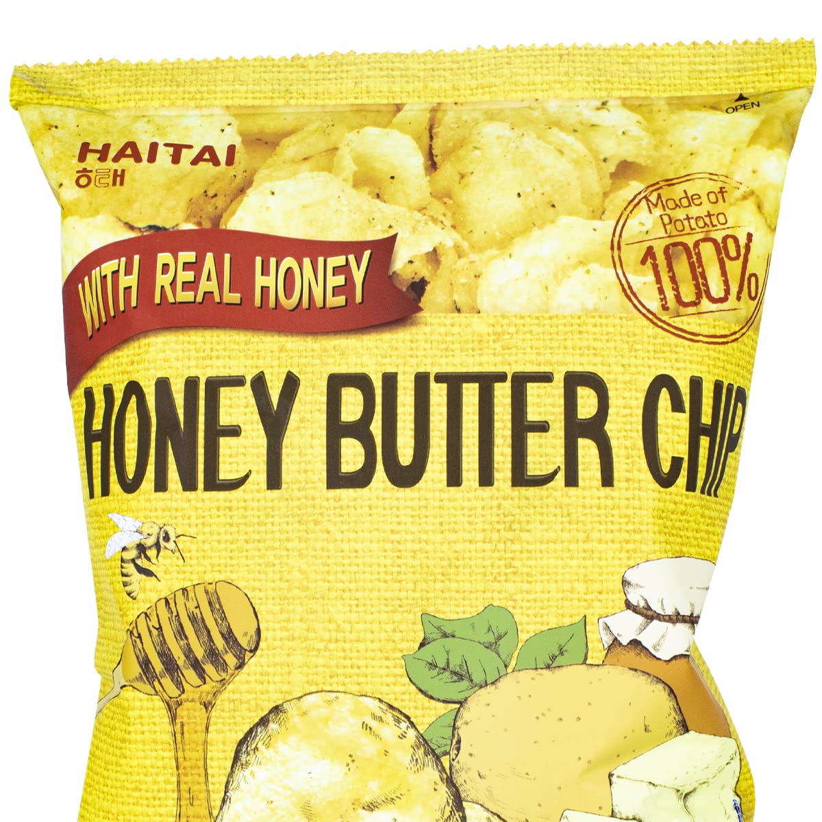 Original Honey Butter Potato Chips (3 Pack) - Crunchy & Sweet Snack for Parties, Movie Nights & On-the-Go Munching