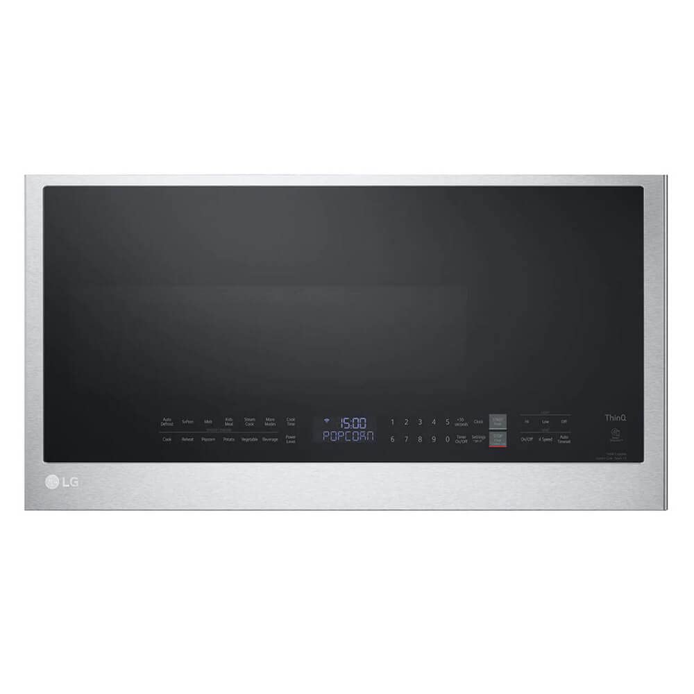 2.0 cu. ft. Smart Wi-Fi Enabled Over-the-Range Microwave Oven with EasyClean® - Perfect for Modern Kitchens & Small Spaces | Voice Control & Fast Cooking