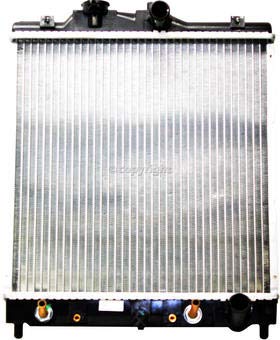 CSF 2601 Del Sol Radiator - High-Performance Aluminum Cooling System for Honda Del Sol - Perfect for Engine Overheating Prevention & Long Drives
